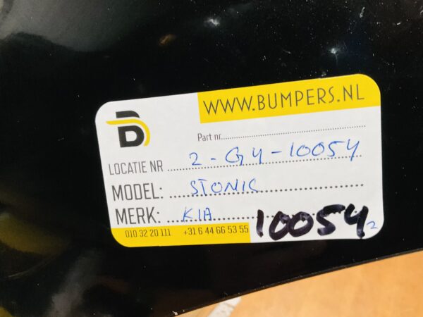 BUMPER Kia Stonic  VOORBUMPER 2-G4-10054z