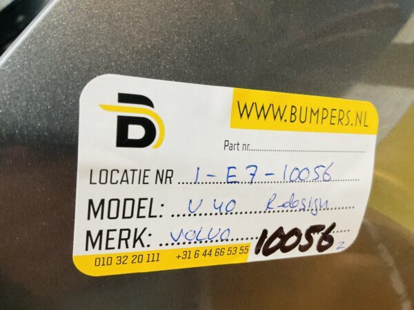 BUMPER Volvo V40 Rdesign R-Design VOORBUMPER 1-E7-10056z