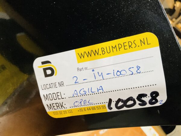 BUMPER Opel Agila   VOORBUMPER 2-i4-10058z