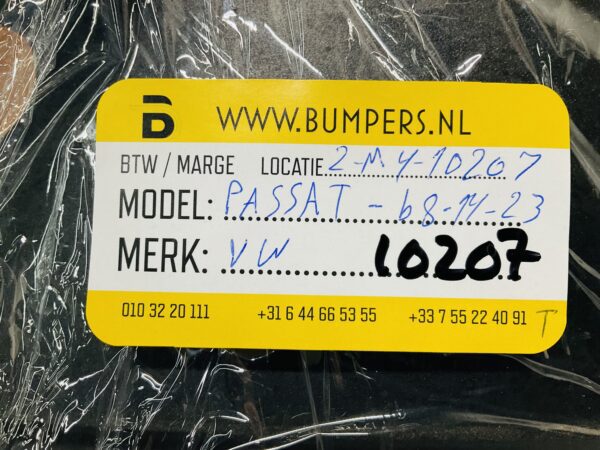 Grille Volkswagen Passat B8 3G0853653L 2014-2023 Bumper grill 2-M4-10207T