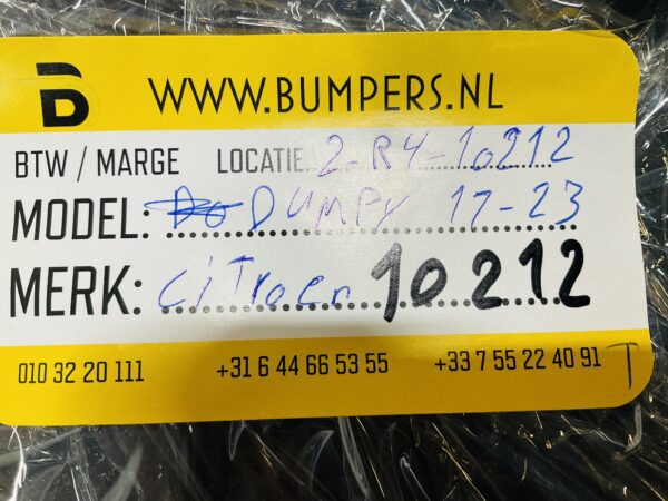 Onderplaat Citroen Jumpy  9808501880 2017-2023 BumperLip 2-R4-10212T