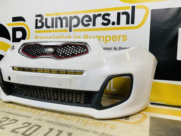 BUMPER Kia Picanto 3 Deur + Grill 2011-2017 VOORBUMPER 2-G7-10095z
