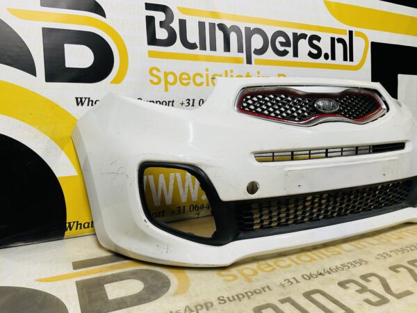 BUMPER Kia Picanto 3 Deur + Grill 2011-2017 VOORBUMPER 2-G7-10095z