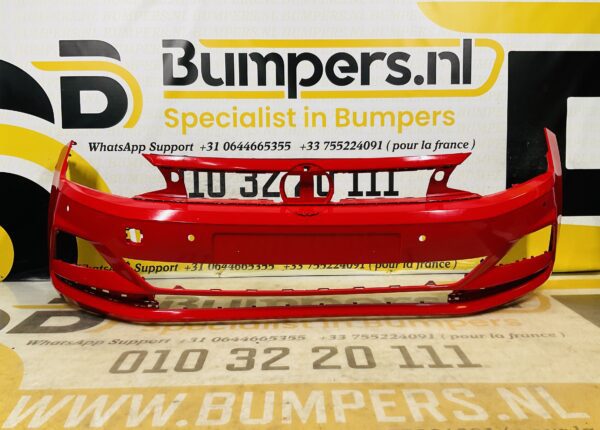 BUMPER Volkswagen Polo 2G 4xpdc 2017-2022 VOORBUMPER 1-C8-10099z
