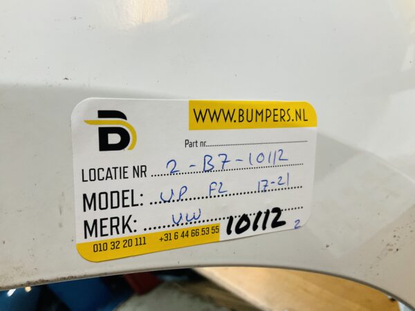 BUMPER Volkswagen UP Facelift +Grill 2017-2023 VOORBUMPER 2-B7-10112z
