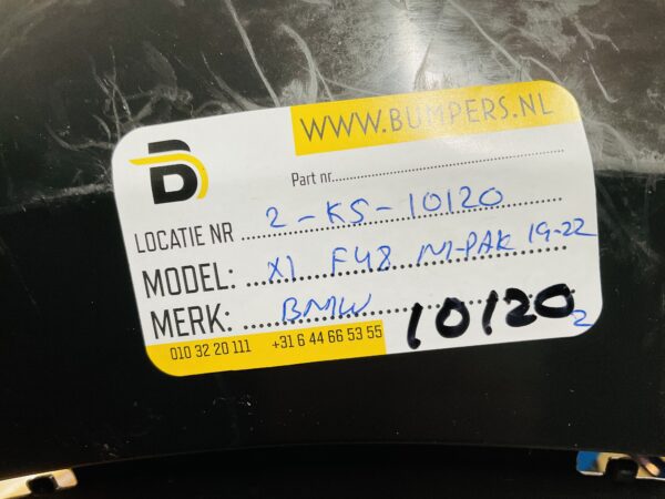 BUMPER BMW X1 F48 MPakket M-Pakket 2019-2022 VOORBUMPER 2-K3-10120z