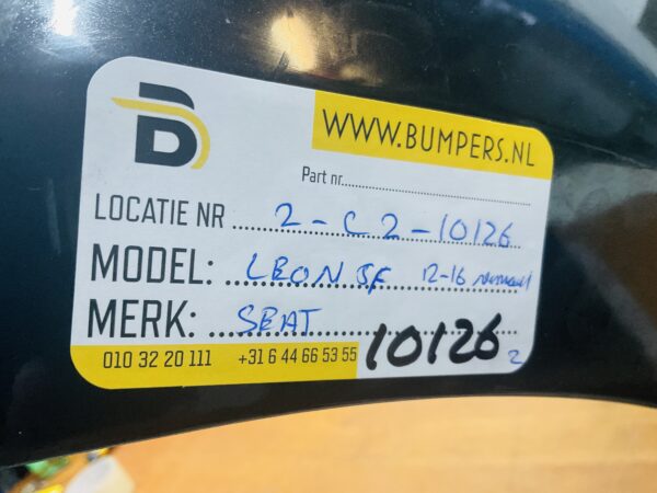 BUMPER Seat Leon 5F Normaal kls 2012-2016 VOORBUMPER 2-C2-10126z