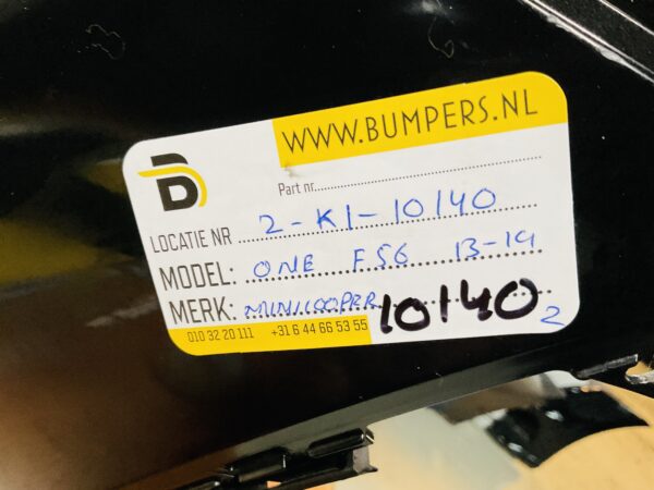 BUMPER Mini Cooper F56 2013-2019 VOORBUMPER 2-K1-10140z