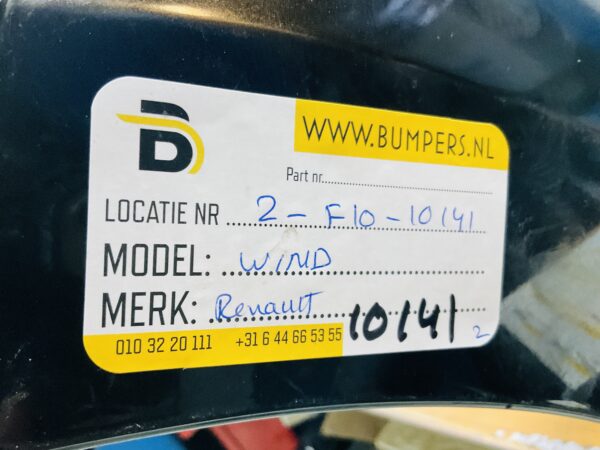 BUMPER Renault Wind  HG620101084R VOORBUMPER 2-F10-10141z