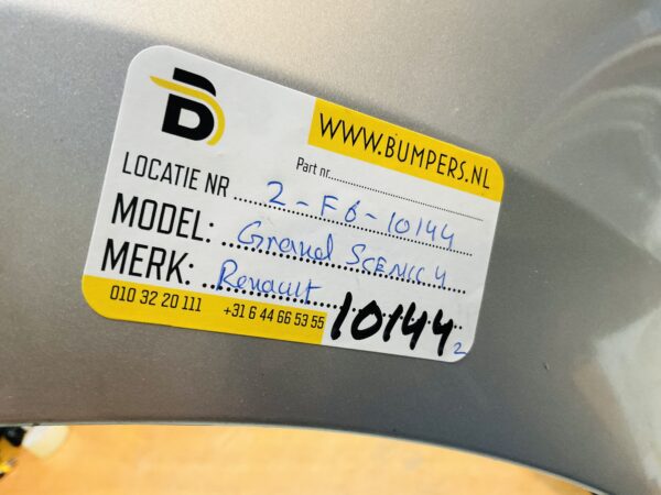 BUMPER Renault Grand Scenic 4  VOORBUMPER 2-F4-10144z