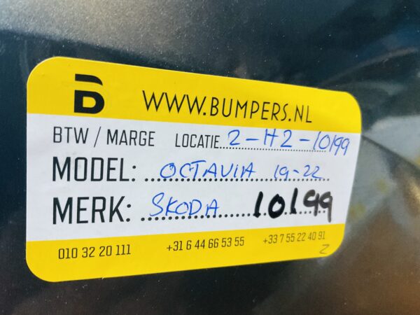 BUMPER Skoda Octavia 2019-2022 VOORBUMPER 2-H2-10199z