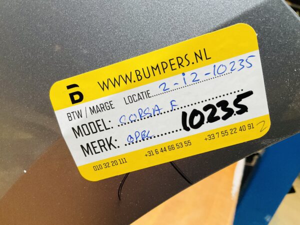 BUMPER Opel Corsa F 2019-2024 VOORBUMPER 4xpdc 2-i2-10235z