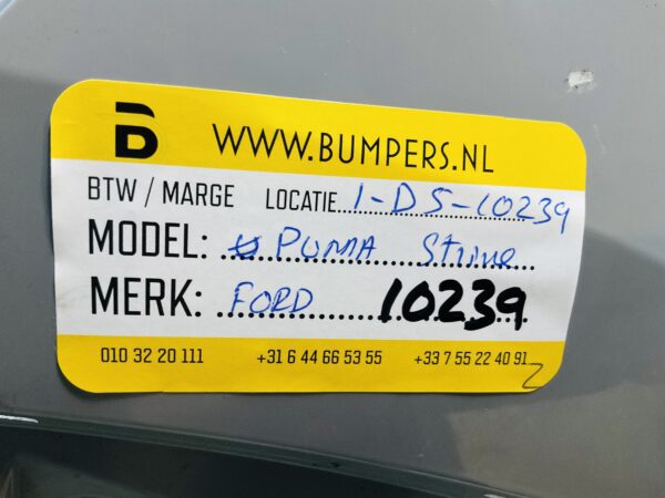 BUMPER Ford Puma STline ST-Line  6xpdc VOORBUMPER 1-D5-10239z