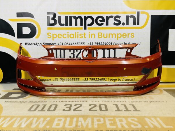 BUMPER Volkswagen Polo 2G 4xpdc 2017-2021 VOORBUMPER 1-C8-10245z