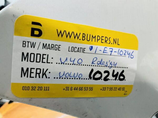 BUMPER Volvo V40 Rdesign R-Design 4xpdc kls VOORBUMPER 1-E7-10246z