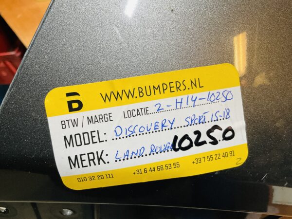 BUMPER Land Rover Discovery Sport  2015-2018 VOORBUMPER 2-H14-10250z