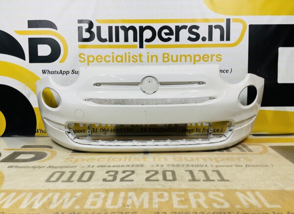 BUMPER Fiat 500 Lounge Facelift 2016-2023 VOORBUMPER 2-B8-10258z