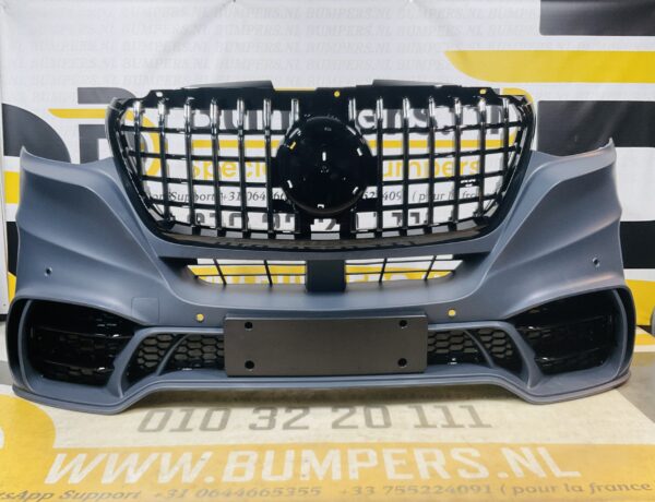 Bumper Mercedes Sprinter W907 AMG 2018-2024 Sport GT Grill Panamericana Voorbumper