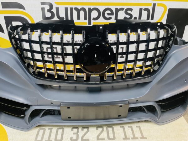 Bumper Mercedes Sprinter W907 AMG 2018-2024 Sport GT Grill Panamericana Voorbumper