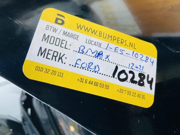 Bumper Ford B-Max Bmax  AV11-17906 2012-2021 Achterbumper 1-E5-10284T