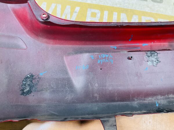 Bumper Toyota Yaris 2  2009-2011  Achterbumper 1-E3-10286T