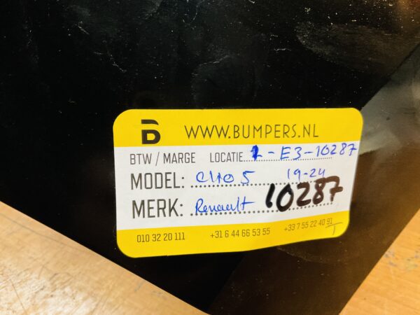 Bumper Renault Clio 5  850227906R 2019-2024  Achterbumper 1-E3-10287T