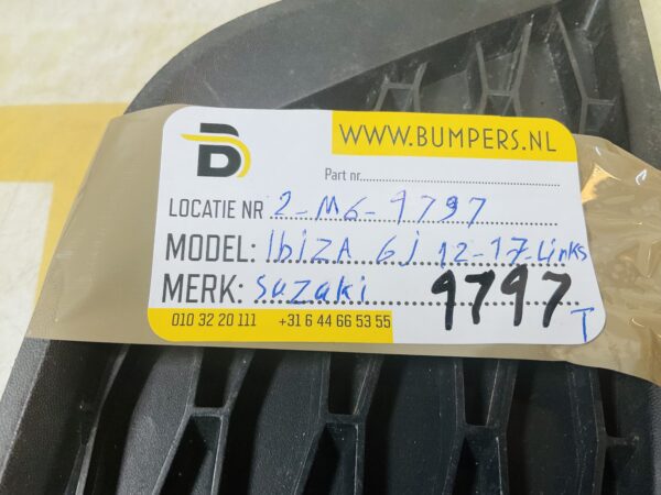 Bumper Rooster Suzuki Ibiza 6j 2012-2017 Link Rooster Grill 2-M6-9797T