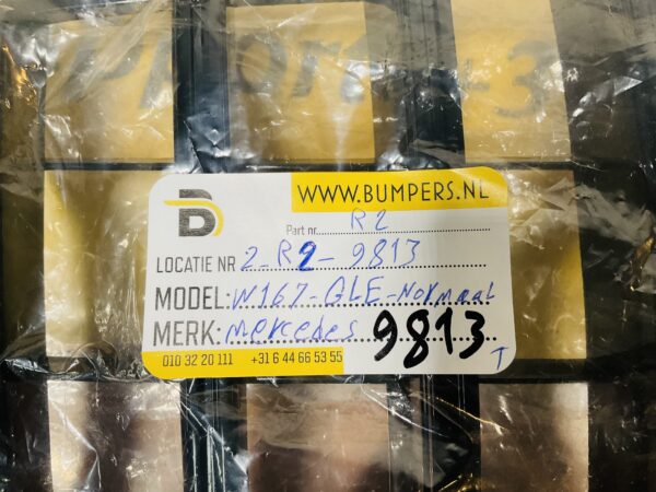 Grille Mercedes GLE W167 Normaal GT Panamericana Zwart Grill 2-R2-9813T