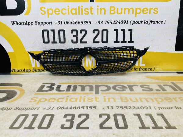 Grille Mercedes C Klasse W205 Facelift Diamond 2017-2022 Grill 2-N3-9829T