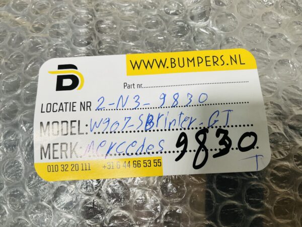 Gril Mercedes Sprinter W907 GT Ongespoten Sprinter Grill 2-N3-9830T