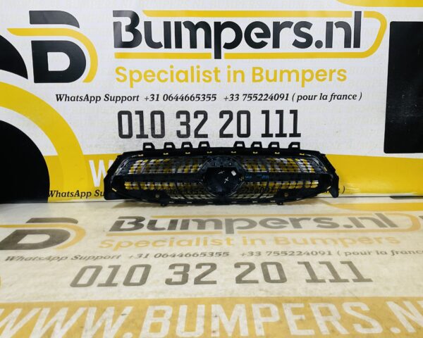 Grille Mercedes CLA Klasse W118 Diamond + Ster Logo 2019-2023 Bumper Grill 2-N3-9836T