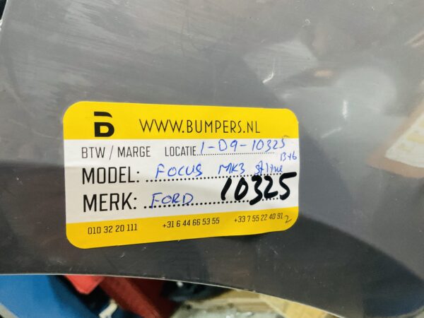BUMPER Ford Focus MK3 Stline ST-Line 2013-2016  VOORBUMPER 1-D9-10325z