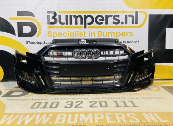 BUMPER Audi A3 8V Sline S-Line Facelift SEDAN 2016-2019  VOORBUMPER 1-H8-10331z
