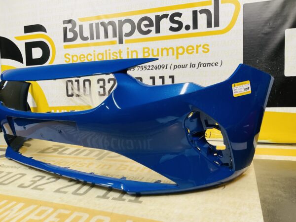 BUMPER Öpel Corsa F 2017-2024 VOORBUMPER BLAUW 2-i2-10338z