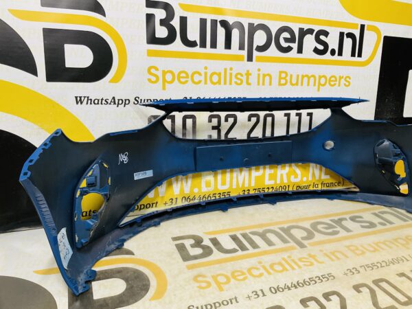 BUMPER Öpel Corsa F 2017-2024 VOORBUMPER BLAUW 2-i2-10338z
