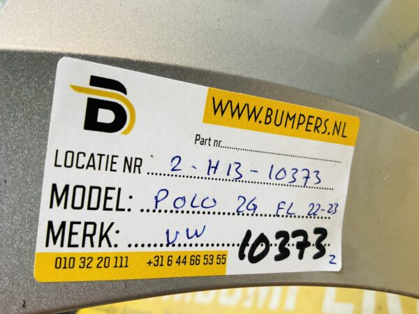 BUMPER Volkswagen Polo 2G Facelift 4xpdc 2022-2023 2-H13-10373z