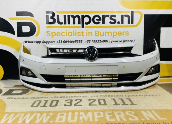 BUMPER Volkswagen Polo 2G +Grill 4xpdc 2017-2022 2-H13-10376z