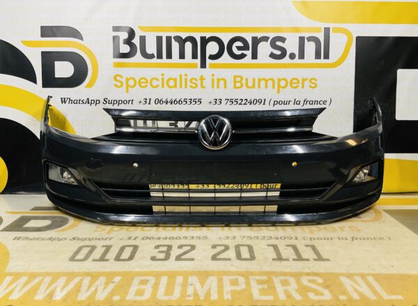 BUMPER Volkswagen Polo 2G +Grill 4xpdc 2017-2022  2-H13-10377z