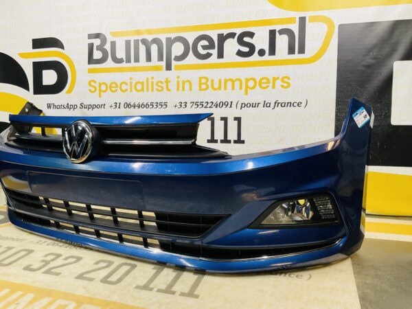 BUMPER Volkswagen Polo 2G +Grill 2017-2022  2-H13-10379z