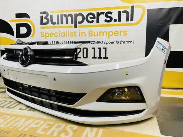 BUMPER Volkswagen Polo 2G +Grill 6xpdc 2017-2022 2GO807221 2-H13-10382z