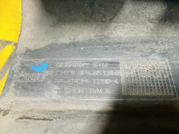 Zijskirt Audi A3 8P RS3 Rechts 8P4853860 Dorpel 2-L7-10425T