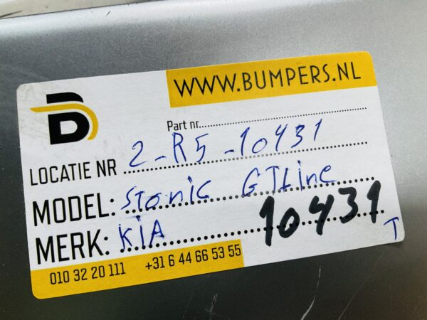 Spoiler Kia Stonic GTline GT-Line 86671-H8KA0 Achterbumper diffusor lip  2-R5-10431T