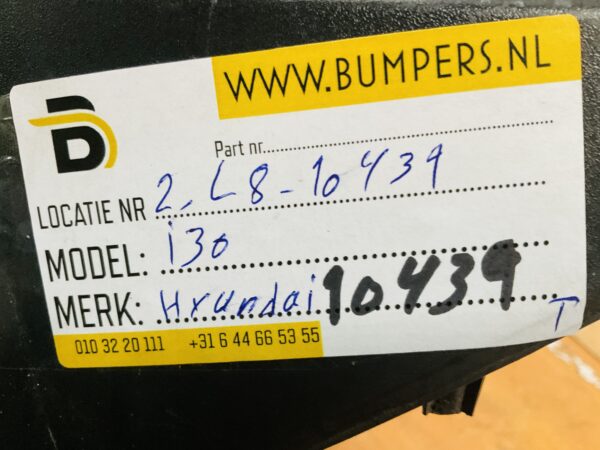 Bumperlip Hyundai i30 Nline N-Line 86512-F1000 Voorbumper lip 2-L8-10439T