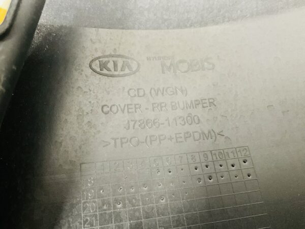 Bumper Kia Ceed 2018-2020 J7866-11300 Achterbumper 1-E5-10350T
