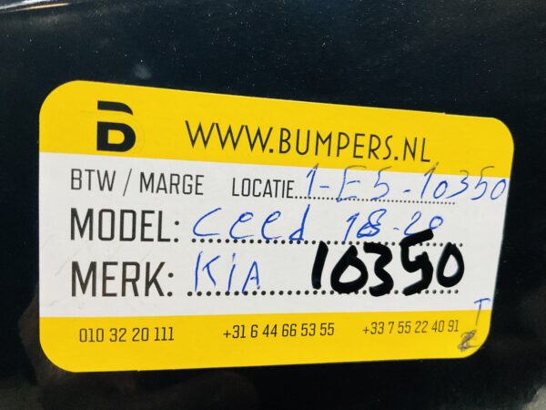 Bumper Kia Ceed 2018-2020 J7866-11300 Achterbumper 1-E5-10350T