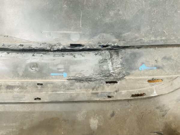 Bumper Fiat 500 2007-2015 735425627 Achterbumper 1-F10-10366T
