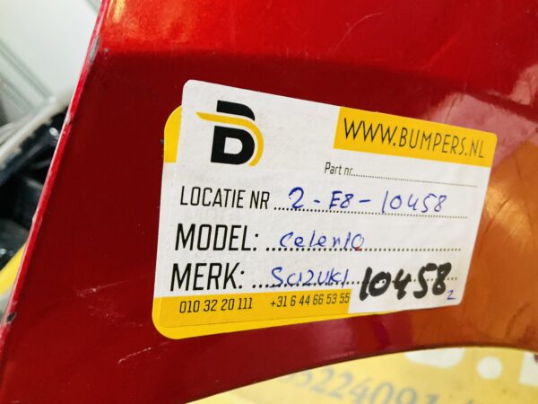 BUMPER Suzuki Celerio 2014-2023 VOORBUMPER 2-E8-10458z