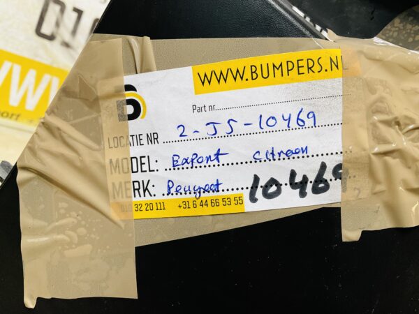 BUMPER Peugeot Expert Citroen Jumpy 9808639977 VOORBUMPER 2-J5-10469z