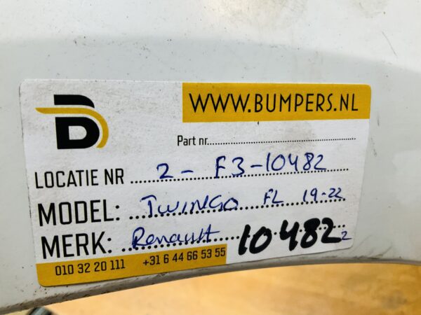 BUMPER Renault Twingo Facelift 2019-2022 VOORBUMPER 2-F3-10482z