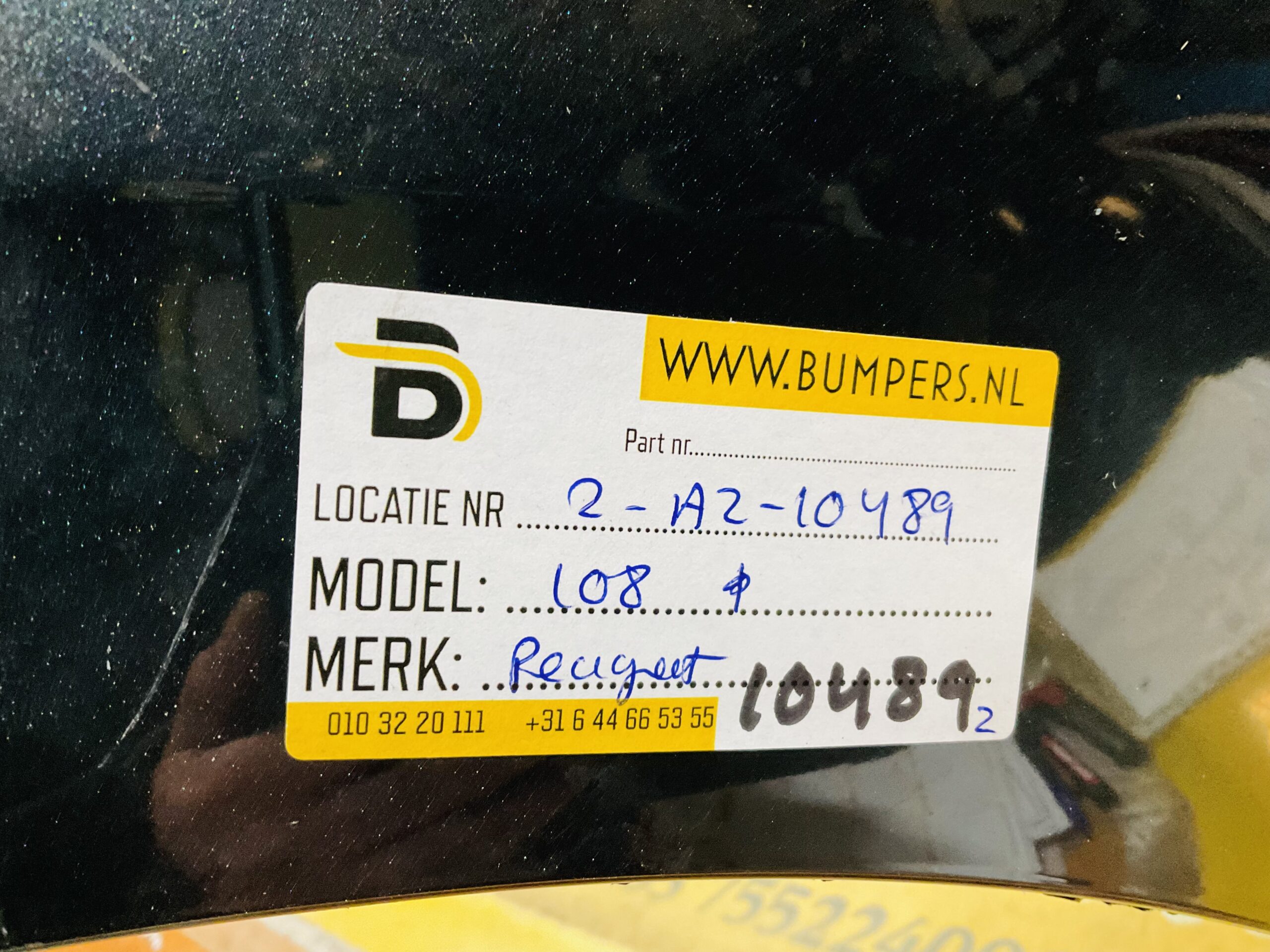 BUMPER Peugeot 108 2014-2023 VOORBUMPER 2-A2-10489z